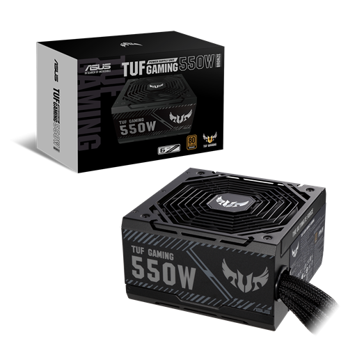 asus Блок питания ASUS TUF-GAMING-550B ATX12V/80+BRONZE, non-modular, BOX asus Блок питания ASUS TUF-GAMING-550B ATX12V/80+BRONZE, non-modular, BOX