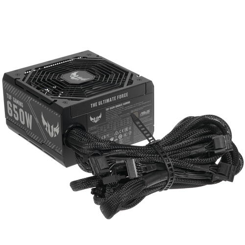 asus Блок питания ASUS TUF-GAMING-650B ATX12V/80+BRONZE, non-modular, BOX asus Блок питания ASUS TUF-GAMING-650B ATX12V/80+BRONZE, non-modular, BOX